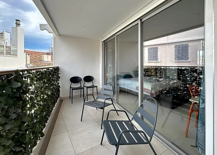 Cannes Splendid 1Br In New Residence - Palais 3 Mns